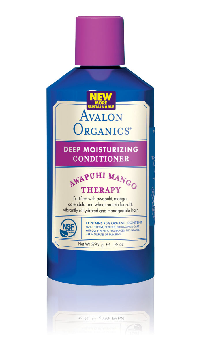 Avalon Organics Глубоко увлажняющий кондиционер для волос Манго и имбирь, 400 млAV36121 Avalon Organics Глубоко увлажняющий кондиционер для волос Манго и имбирь, 400 млAV36121Уникальный, сертифицированный комплекс органических масел и экстрактов, не утяжеляя, интенсивно насыщает структуру питательной влагой. Незаменимые жирные кислоты обеспечивают укрепление липидных связей между чешуйками поверхностного слоя, сглаживают, уплотняют клетки кутикулы волос, что способствует хорошему удержанию влаги, надежной защите от неблагоприятных внешних воздействий и быстрому восстановлению разрушенных участков.