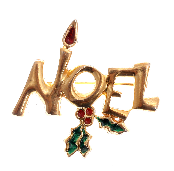 Брошь NOEL. Бижутерный сплав, эмаль. США, 1970-е годыАРТ, BR0002 Брошь NOEL. Бижутерный сплав, эмаль. США, 1970-е годыАРТ, BR0002Брошь NOEL. Бижутерный сплав, эмаль. США, 1970-е годы. Размер 4 х 3 см. Тип крепления: булавка с застежкой. Сохранность очень хорошая.