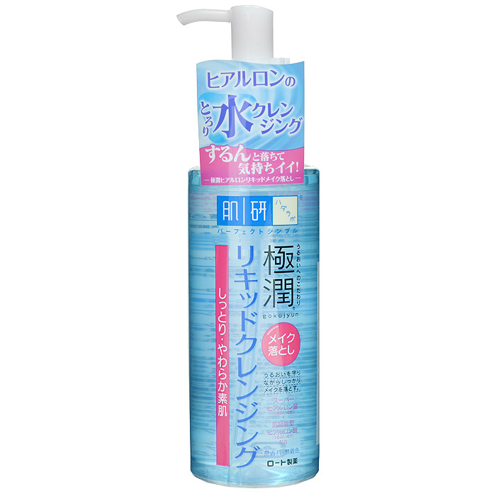 Hada Labo Средство для снятия макияжа, 200 мл121595 Hada Labo Средство для снятия макияжа, 200 мл121595Средство для снятия макияжа Hada Labo очищает ее от загрязнений, растворяет макияж и очищает поры. Предупреждает появление морщин, борется с первыми морщинками. Способ применения : необходимое количество средства (1-2 нажатия на помпу) выдавите на ладонь, затем нанесите на лицо круговыми массажными движениями. Тщательно смойте теплой водой.