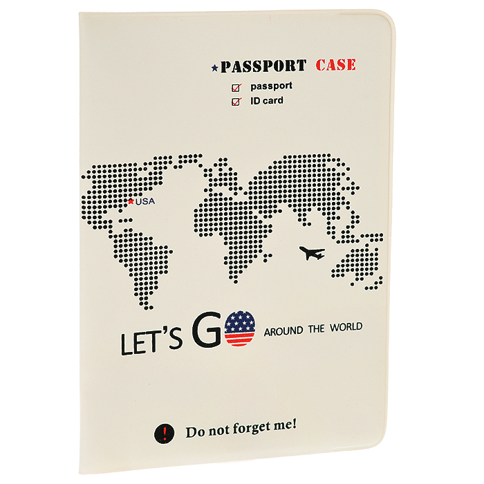 Обложка для паспорта Lets Go USA0401042 Обложка для паспорта Lets Go USA0401042Обложка для паспорта Lets Go USA не только поможет сохранить внешний вид ваших документов и защитит их от повреждений, но и станет стильным аксессуаром, идеально подходящим вашему образу. Яркая и оригинальная обложка подчеркнет вашу индивидуальность и изысканный вкус. Обложка для паспорта стильного дизайна может быть достойным и оригинальным подарком. Характеристики: Материал: ПВХ. Размер в сложенном виде: 9,5 см х 13 см. Изготовитель: Китай. Артикул: 0401042.