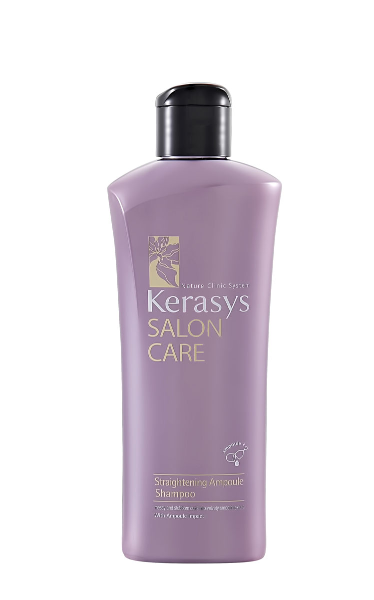 Kerasys Шампунь для волос Salon Care. Выпрямление, 180 мл979334 Kerasys Шампунь для волос Salon Care. Выпрямление, 180 мл979334Шампунь для волос Kerasys Salon Care. Выпрямление - профессиональный уход за волосами в домашних условиях. Подходит для непослушных, волнистых, кудрявых, путающихся, тяжело поддающихся укладке и расчесыванию волос. Специально разработанная формула с применением лечебных ампул для непослушных и вьющихся волос. Протеины семян моринги восполняют нехватку собственных белков в структуре волос, делая их плотными по всей длине. Аминокислоты из экстракта сальпиглоссиса разглаживают текстуру волос, придают ослепительный блеск и шелковистость. Натуральный кератин и полифенолы красного вина в составе лечебных ампул предотвращают ломкость волос.