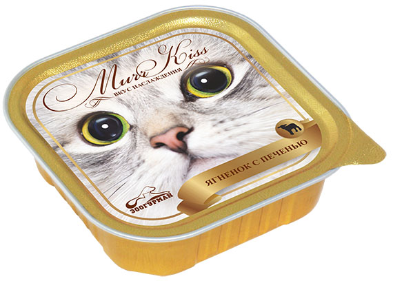 Консервы для кошек Зоогурман Murr Kiss, с ягненком и печенью, 100 г8795 Консервы для кошек Зоогурман Murr Kiss, с ягненком и печенью, 100 г8795Полноценный корм Зоогурман Murr Kiss - совершенное сочетание высшего качества и разнообразия вкусов. В составе корма правильный баланс ингредиентов, белков и питательных веществ, обогащенных витаминами. Состав: ягненок, печень говяжья, гемоглобин, сухая сыворотка, пищевая клетчатка, экстракт водорослей, дрожжевой экстракт, витаминно-минеральный комплекс. Пищевая ценность в 100 г: сырой протеин 10%, сырой жир 6,2%, зола 1,2%, клетчатка 0,5%, влага 78%. Добавки: Витамин А 1250 МЕ/кг, Витамин D3 250 МЕ/кг, Витамин Е 30 мг/кг. Энергетическая ценность: 96 ккал. Вес: 100 г. Товар сертифицирован.