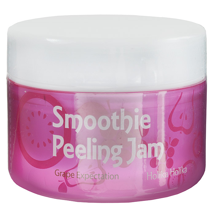 Holika Holika Отшелушивающий гель Peeling Jam Grape, 75 мл00000000153 Holika Holika Отшелушивающий гель Peeling Jam Grape, 75 мл00000000153Нежный увлажняющий крем пилинг-желе с экстрактом винограда, который насыщает кожу полезными витаминами А, B, D и С, а также выводит токсины. Виноград бережно отшелушивает старые клетки и восстанавливает кожу. Применение : нанесите крем-пилинг на сухую кожу лица, помассировать, смыть теплой водой.