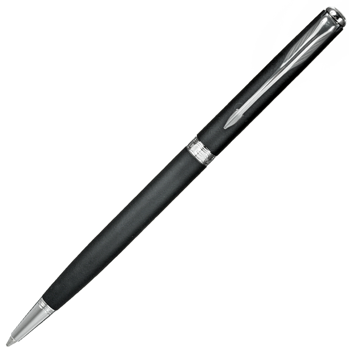 Ручка шариковая Parker Sonnet Matte Black СT, цвет корпуса: черныйS0818170 Ручка шариковая Parker Sonnet Matte Black СT, цвет корпуса: черныйS0818170Шариковая ручка Parker Sonnet Matte Black CT выполнен из латуни с лакированный корпусом, отделка некоторых элементов никеле-палладиевое покрытие. Оригинальная гравировка Parker. Шариковая ручка упакована в фирменный футляр с логотипом компании Parker. В футляре предусмотрено дополнительное отделение, в котором расположен международный гарантийный талон. Эксклюзивная ручка Parker Sonnet Matte Black CT подчеркнет стиль и элегантность ее владельца и станет превосходным подарком ценителю изящества роскоши. Ручка - это не просто пишущий инструмент, это - часть имиджа, наглядно демонстрирующая статус, характер и образ жизни ее владельца. Характеристики: Материал корпуса: латунь. Покрытие: никеле-палладиевое. Цвет корпуса: черный. Длина ручки: 13,3 см. Диаметр ручки: 0,9 см. Линия письма: тонкая. Цвет чернил: черный. Размер футляра: 17,5 см x 8 см x 3,2 см. Гарантия производителя: 3 года. Производитель: Франция. ...