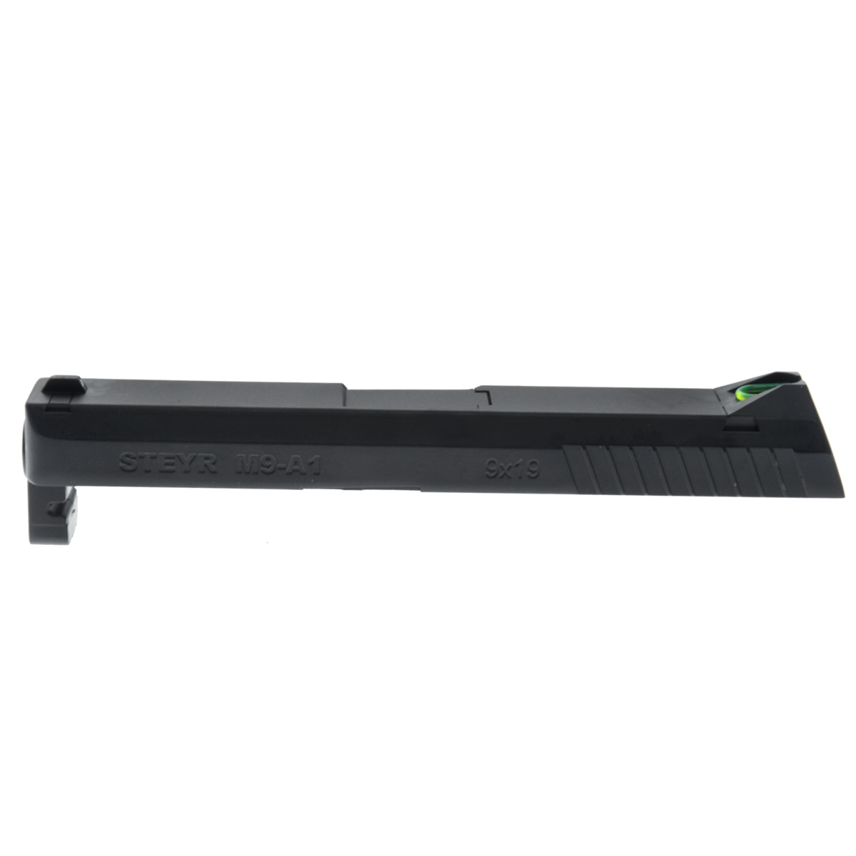 Верхняя крышка для ASG Steyr M9-A1, цвет: Black (16562)16562 Верхняя крышка для ASG Steyr M9-A1, цвет: Black (16562)16562Верхняя крышка (затвор) для ASG Steyr M9-A1 черная из металла (16562) Возврат товара возможен только при наличии заключения сервисного центра. Время работы сервисного центра: Пн-чт: 10.00-18.00 Пт: 10.00- 17.00 Сб, Вс: выходные дни Адрес: ООО ГАТО, 121471, г.Москва, ул. Петра Алексеева, д 12., тел. (495)232-4670, gato@gato.ru Характеристики: Материал: металл. Размер крышки: 17,5 см х 3,5 см х 2,8 см. Размер упаковки: 24 см х 7 см х 3 см.