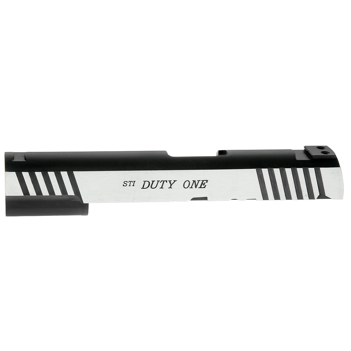 Верхняя крышка для ASG STI Duty One, цвет: Dual-Tone (16841)16841 Верхняя крышка для ASG STI Duty One, цвет: Dual-Tone (16841)16841Верхняя крышка(затвор) для ASG STI Duty One - черный и серебристый, из металла. Возврат товара возможен только при наличии заключения сервисного центра. Время работы сервисного центра: Пн-чт: 10.00-18.00 Пт: 10.00- 17.00 Сб, Вс: выходные дни Адрес: ООО ГАТО, 121471, г.Москва, ул. Петра Алексеева, д 12., тел. (495)232-4670, gato@gato.ru Характеристики: Материал: металл,. Размер крышки: 18,5 см х 3,5 см х 2,5 см. Размер упаковки: 25 см х 7 см х 3 см.