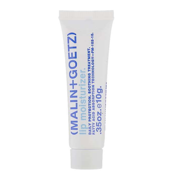 Malin+Goetz Бальзам для губ, увлажняющий, 10 гMG054 Malin+Goetz Бальзам для губ, увлажняющий, 10 гMG054Увлажняющий бальзам для губ Malin+Goetz специально создан для мгновенного восстановления и укрепления сухой, раздраженной кожи губ. Подходит для ежедневного использования. Защита 24 часа. В отличие от традиционных масел, силиконов и высушивающего кожу воска, которые быстро съедаются и стираются с кожи губ, этот увлажняющий бальзам содержит быстро впитывающиеся жирные кислоты, которые интенсивно питают, увлажняют, защищают и остаются на коже надолго. Характеристики: Вес: 10 г. Производитель: США. Товар сертифицирован.