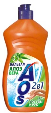 Жидкость для мытья посуды AOS Бальзам. Алоэ вера, 500 мл493-3 Жидкость для мытья посуды AOS Бальзам. Алоэ вера, 500 мл493-3Жидкость для мытья посуды AOS Бальзам. Алоэ вера эффективно удаляет любые загрязнения даже в холодной воде, отлично смывается водой. Благодаря новой сбалансированной формуле средство отлично пенится, придает посуде кристальный блеск, после ополаскивания не оставляет разводов. Бальзам алоэ вера смягчает и увлажняет кожу рук.