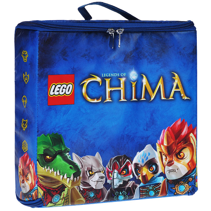 А1632ХX LEGO: Игровой коврик ZipBin Chima Carry CaseА1632ХX Коврик А1632ХX LEGO: Игровой коврик ZipBin Chima Carry CaseА1632ХX КоврикЯркий игровой коврик LEGO Chima непременно понравится вашему ребенку! Оригинальный коврик выполнен в виде небольшого чемоданчика, закрывающегося на застежку-молнию, в котором можно хранить свои игрушки и элементы конструктора. В открытом виде чемоданчик представляет собой игровой коврик, оформленный изображениями персонажей из серии конструкторов Lego Легенды Чимы. Ваш ребенок часами будет играть на коврике, придумывая различные истории. Порадуйте его таким замечательным подарком! Характеристики: Материал: ПВХ, текстиль, пластик. Размер коврика в сложенном виде: 27,5 см x 25 см х 6,5 см. Размер коврика в разложенном виде: 40 см х 64 см. Изготовитель: Китай.
