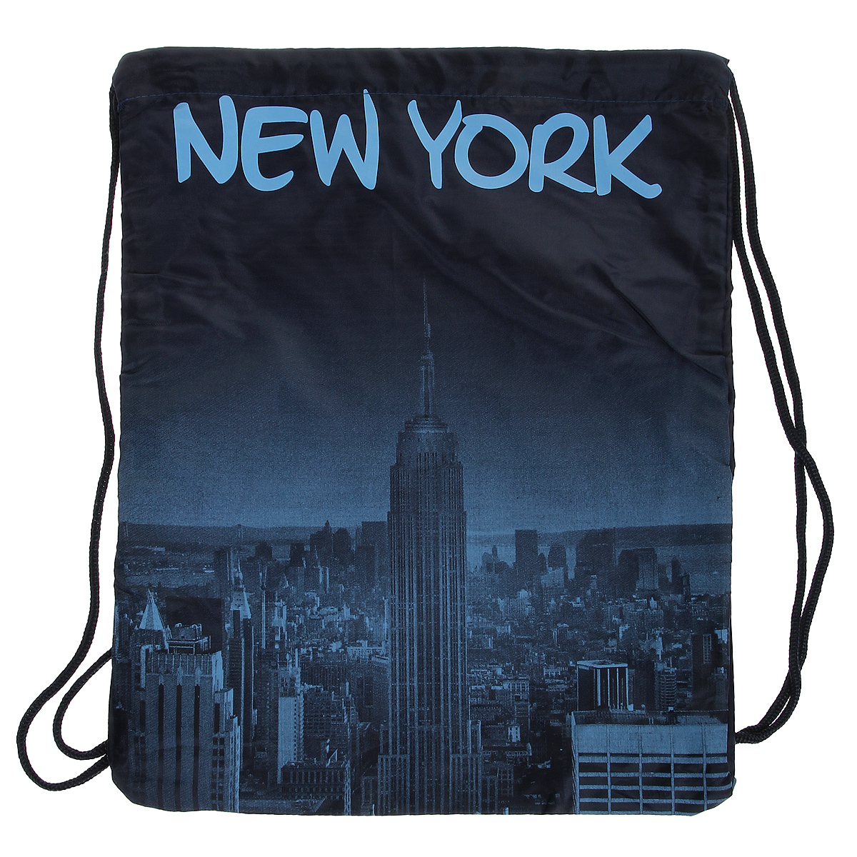 Сумка женская Robin Ruth New York, цвет: синий. BNY614-DBNY614-D Сумка женская Robin Ruth New York, цвет: синий. BNY614-DBNY614-DСтильная женская сумка выполнена из полиэстера синего цвета и оформлена принтом в виде надписей New York. Сумка состоит из одного основного отделения, которое затягивается шнурком. Такая сумка идеально дополнит ваш образ. Характеристики: Цвет: синий. Материал: полиэстер. Размер сумки (без учета ручки): 34 см х 43 см х 2 см. Изготовитель: Китай. Артикул: BNY614-D.