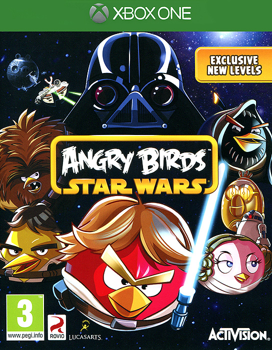Angry Birds Star Wars Angry Birds Star WarsГадким свиньям теперь мало вкусных и питательных свежих яиц. Теперь, когда у них есть космическая Империя, их цель - вся Вселенная… Но есть и те, кто встанет у них на пути. Ведь Злые птицы обрели Силу джедая! Мир Angry Birds и культовые «Звездные войны» объединились на радость поклонников обеих франшиз. Космическая физика Angry Birds Space обрела свое продолжение в Angry Birds Star Wars. Но задача стала еще увлекательней - в условиях отсутствующего земного притяжения надо успевать еще и орудовать световым мечом! И не забывать использовать Силу джедая, ведь сама атмосфера и персонажи привнесены из вселенной «Звездных войн». К двум сотням уровней мобильно-компьютерной версии игры прибавилось еще двадцать уникальных уровней, созданных специально для консолей, а также всевозможные награды, списки лидеров, бонусные уровни и HD-графика. Но самое главное новшество - возможность наконец-то разделить счастье в мультиплеере! Играйте вдвоем плечом к плечу и ставьте рекорды. Или вы...