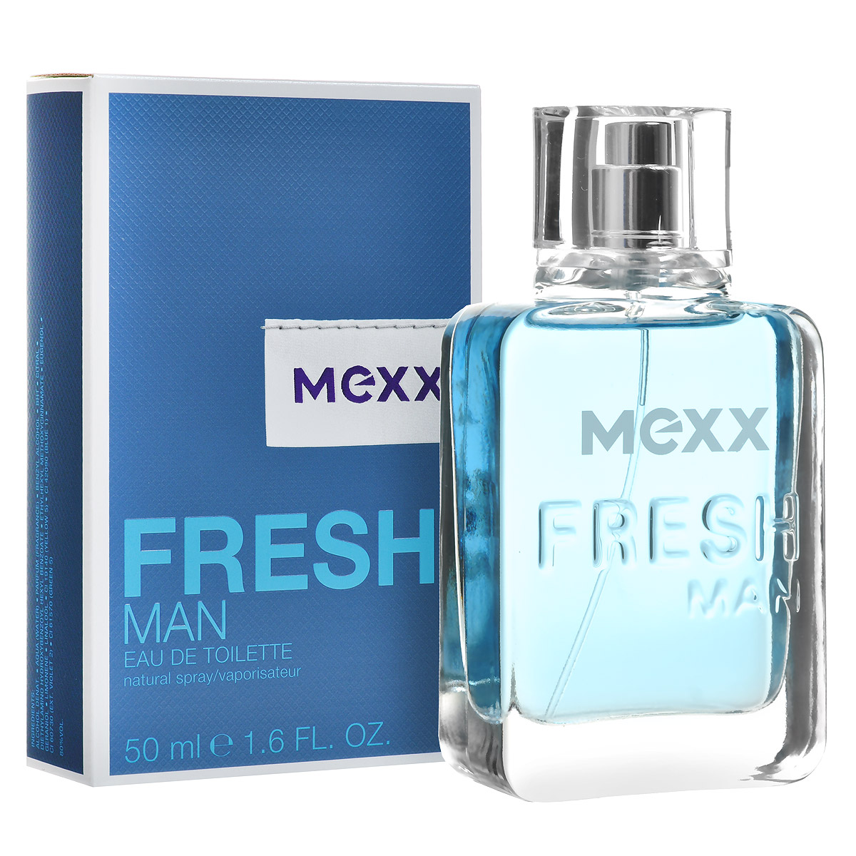 Mexx Туалетная вода Fresh Man, 50 мл0737052682235 Mexx Туалетная вода Fresh Man, 50 мл0737052682235Mexx Fresh Man, словно авантюрист, жаждущий необычных ощущений, пускается в увлекательное путешествие по новым странам, открывая для себя вкусы и запахи тропических плодов и фруктов. Но вскоре, пресыщаясь этими экзотическими изысками и ярким колоритом здешних мест, он, как и подобает эгоистичному урбанисту, начинает наслаждаться тем, что ему по-настоящему дорого! Mexx Fresh - дуэт ароматов. Своим зарядом свежести, энергии и позитива помогают начать день в хорошем настроении. Аромат Mexx Fresh Man идеально воссоздает атмосферу летнего отпуска на берегу моря. Как настоящий морской бриз, они несут легкую свежесть, игривое настроение и ощущение свободы. Классификация аромата : водный, древесный. Пирамида аромата : Верхние ноты: маракуя. Ноты сердца: мускатный орех, зеленый кориандр. Ноты шлейфа: амбра, древесные оттенки. Ключевые слова Непринужденный, свежий, легкий, динамичный! ...