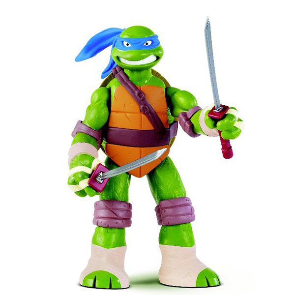 Фигурка Turtles Леонардо, 28 см91221 Фигурка Turtles Леонардо, 28 см91221Фигурка Turtles Леонардо станет прекрасным подарком для вашего ребенка. Она выполнена из прочного пластика в виде персонажа команды TMNT - Черепашки-Ниндзя Леонардо. Голова, руки и ноги фигурки подвижны, что позволит придавать Леонардо различные позы. В комплект входят два меча, два сюрикена и два кинжала, которые можно спрятать в боевом панцире Леонардо. Вооруженные до зубов огромные Черепашки с пуленепробиваемыми панцирями победят любого монстра, встретившегося у них на пути! Ваш ребенок будет часами играть с этой фигуркой, придумывая различные истории с участием любимого героя. Они подверглись мутации и обучались искусству ниндзюцу у великого сэнсэя Сплинтера. Черепашки-Ниндзя готовы выбраться из своего секретного убежища и спасти мир от сил зла! Черепашки-Ниндзя впервые появились на страницах комиксов в далеких 80-х. Черепашки перебрались на телевидение по воле студии Murakami-Wolf-Swenson (MWS) и продолжали радовать своих поклонников в течение десяти...