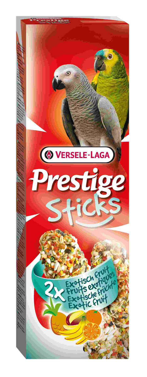 Лакомство Versele-Laga для крупных попугаев, палочки с экзотическими фруктами, 2х70 г422314 Лакомство Versele-Laga для крупных попугаев, палочки с экзотическими фруктами, 2х70 г422314Лакомство Versele-Laga представляет собой две запеченные палочки с ананасом, бананом, апельсином, манго и другими полезными ингредиентами для крупных попугаев. Благодаря этому экзотическому празднику ваша птица насладится кулинарными изысками. Для скуки не останется ни единого шанса. Состав: семена, зерновые, мед, различные сахара, пекарские продукты, фрукты (1,7%; ананас, банан, апельсин, манго), масла и жиры, консерванты, красители. Вес: 2х70 г. Товар сертифицирован.