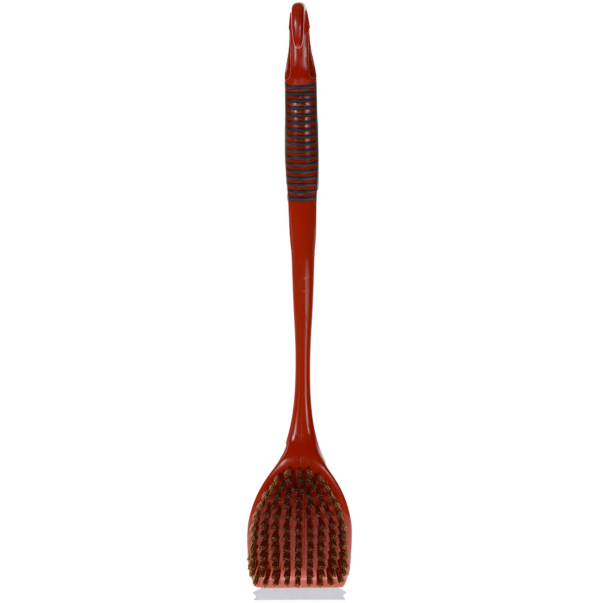 Щетка Libman из меди с металлическим скребком и длинной рукояткой. 0052800528 Щетка Libman из меди с металлическим скребком и длинной рукояткой. 0052800528Щетка Libman для чистки решеток гриль, барбекю и других поверхностей, где требуется удаление нагара, выполнена из меди. Длина рукоятки, устойчивой к температурным перепадам, не позволит обжечь руки, если очищаемая поверхность горячая, на конце есть большой крючок для подвешивания. Рукоятка оснащена прорезиненной областью для более надежного захвата. Прочный и острый металлический скребок со специальными выемками для очистки металлических прутьев решеток, значительно облегчит вам работу.