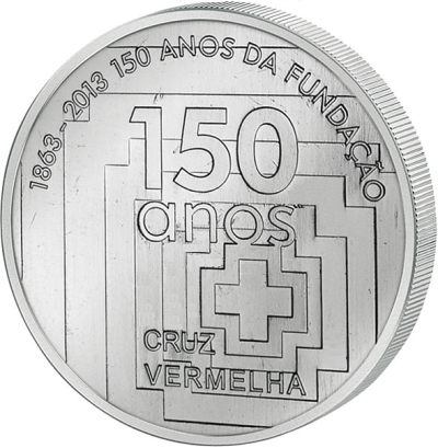 Монета номиналом 2,5 евро 150 лет Красному Кресту. Португалия, 2013 годF30 BLUE Монета номиналом 2,5 евро 150 лет Красному Кресту. Португалия, 2013 годF30 BLUEМонета номиналом 2,5 евро 150 лет Красному Кресту. Португалия, 2013 год Металл: Cu-Ni Диаметр: 28 мм Масса: 10,0 г Тираж: 100000 шт. (UNC) Состояние: UNC