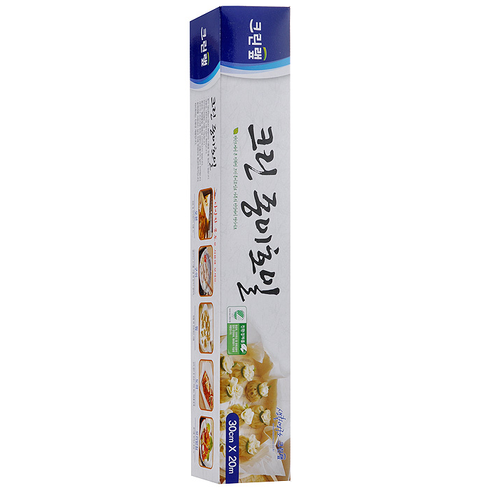 Бумага для запекания Clean Wrap Clean Paper Foil, 30 cм х 20 м54511 Бумага для запекания Clean Wrap Clean Paper Foil, 30 cм х 20 м54511Бумага для запекания Clean Wrap Clean Paper Foil имеет двустороннее силиконовое (кремниевое) покрытие бумаги, что делает ее не липкой, жаростойкой, жиростойкой и водостойкой. Жар при приготовлении пищи проходит в обоих направлениях. Безопасный продукт, свободный от токсичных материалов, таких как тяжелые металлы и диоксин. Безопасен для окружающей среды, т.к. полностью перерабатывается микроорганизмами. Безопасен при использовании в СВЧ. Способы применения: - для приготовления пищи в электрических и СВЧ печах, - при жарки (запекании) используется в виде подкладки или путем заворачивания продуктов, - при приготовлении пищи на пару используется вместо хлопковой ткани, - при разделывании продуктов, в том числе, когда продукты сильно пахнут или могут окрасить разделочную доску, - для упаковки продуктов. Характеристики: Материал: бумага. Ширина бумаги: 30 см. Длина рулона: 20 м. Размер упаковки: 5 см х 31 см х 5 см. ...