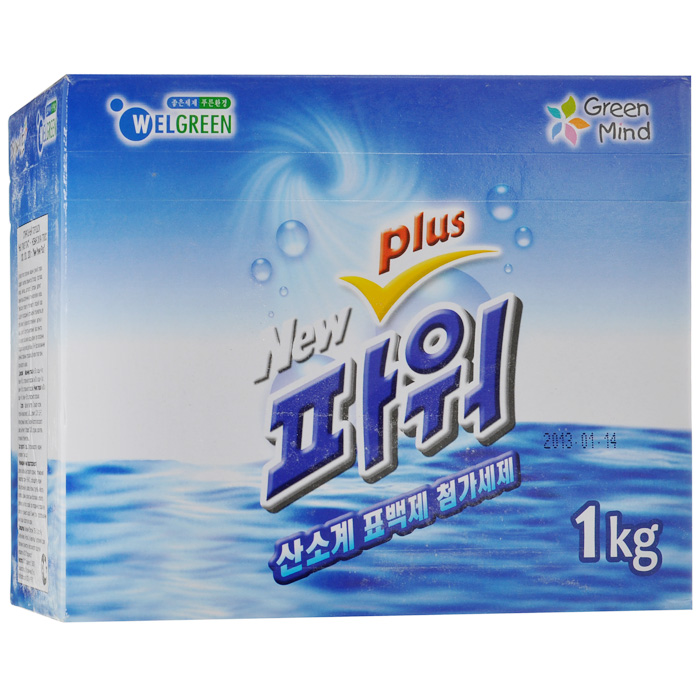 Стиральный порошок Welgreen New Power Plus, с тотолазой, 1 кг526010 Стиральный порошок Welgreen New Power Plus, с тотолазой, 1 кг526010Стиральный порошок Welgreen New Power Plus подходит для всех типов ткани, кроме шерсти и шелка. Содержит комплекс ферментов Тотолазу (протеаза, липаза, амилаза, целлюлаза), которые удаляют разные виды загрязнений, в том числе белки и жиры. Превосходно стирает и отбеливает в холодной воде. Содержит кислородный и оптический отбеливатель для эффективного и бережного отбеливания цветных и белых тканей с эффектом кипячения. Мало пенится, что позволяет экономить воду и время при полоскании. Содержит кондиционер для белья. В 4-6 раз экономичнее обычных стиральных порошков. Подходит для всех типов стиральных машин и ручной стирки.