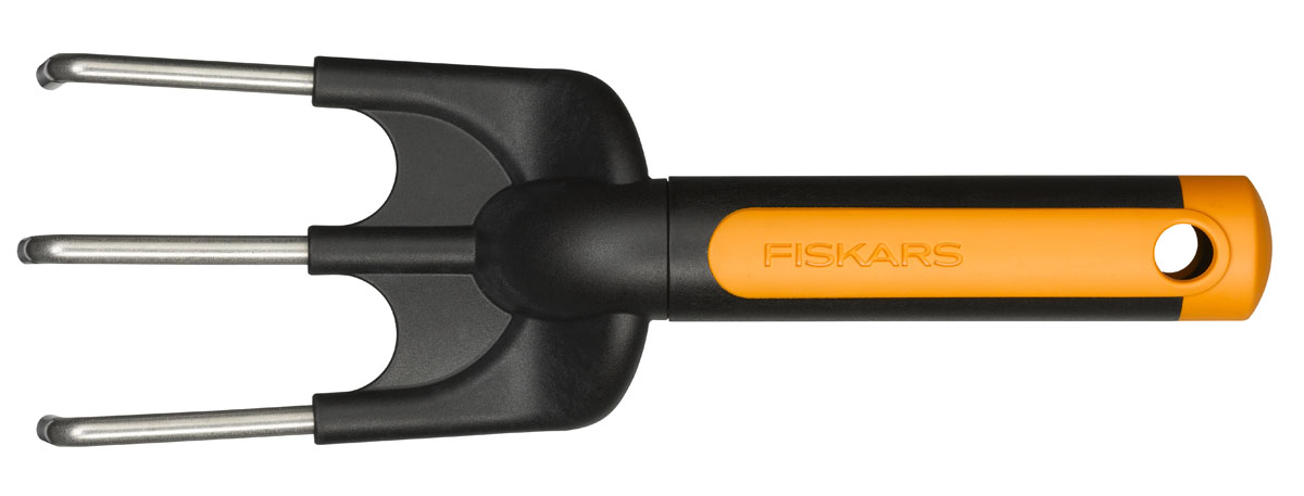 Культиватор из нержавеющей стали Fiskars, 25 см Культиватор из нержавеющей стали Fiskars, 25 см