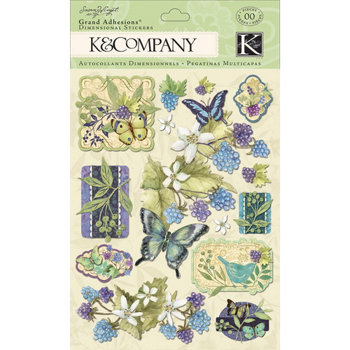 Стикеры K&Company Мир растений, 14 штKCO-30-614611 Стикеры K&Company Мир растений, 14 штKCO-30-614611Стикеры K&Company Мир растений прекрасно подойдут для оформления творческих работ в технике скрапбукинга. Их можно использовать для украшения фотоальбомов, скрап-страничек, подарков, конвертов, фоторамок, открыток и т.д. Объемные стикеры в виде цветов, бабочек и птиц оформлены блестками и белыми стразами. Задняя сторона клейкая. В наборе - 14 бумажных стикеров разного дизайна и размера. Скрапбукинг - это хобби, которое способно приносить массу приятных эмоций не только человеку, который этим занимается, но и его близким, друзьям, родным. Это невероятно увлекательное занятие, которое поможет вам сохранить наиболее памятные и яркие моменты вашей жизни, а также интересно оформить интерьер дома.