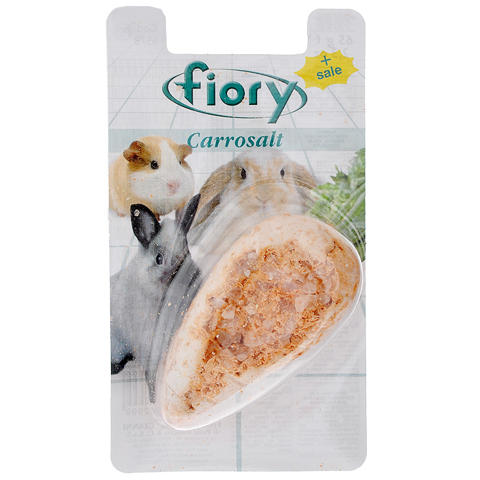 Био-камень для грызунов Fiory, в форме моркови, 65 г06578 Био-камень для грызунов Fiory, в форме моркови, 65 г06578Био-камень Fiory в виде морковки - это идеальная минеральная добавка для грызунов, которая позволяет им каждый день точить зубы, а также является сбалансированной минеральной добавкой к ежедневному рациону питания. Состав: минералы. Анализ: кальций - 33,84%, фосфор - 0,078%, магний - 0,019%, натрий - 2,41%. Вес: 65 г.