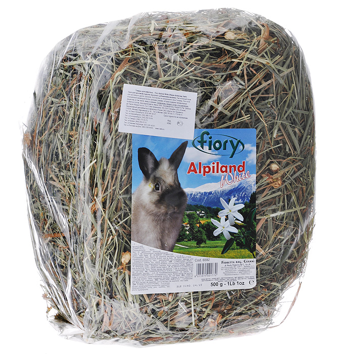 Альпийское сено для грызунов Fiory Alpiland White, с жасмином, 500 г06592 Альпийское сено для грызунов Fiory Alpiland White, с жасмином, 500 г06592Альпийское сено для грызунов Fiory Alpiland White прекрасно подходит для ежедневного рациона всех видов кроликов. Продукт изготовлен из натурального сена Тосканы. Луга этой итальянской провинции богаты клевером, подорожником, одуванчиком, эспарцетом. Эти ценные травы содержат минеральные вещества, в том числе, кварц и кремний. Трава является самым важным продуктом питания кроликов, живущих в природе и на открытом воздухе. Сено ароматное и богатое люцерной посевной, одуванчиком и клевером, высушенное до нужной степени, чтобы не вредить деликатному кишечнику кролика, является маленьким кусочком природы, подаренным вашему кролику. Состав: сено, жасмин. Вес: 500 г. Товар сертифицирован.