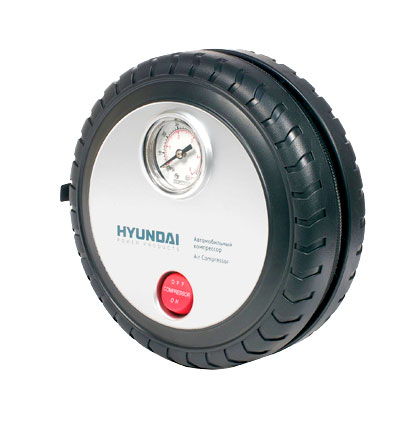 Компрессор HYUNDAI. HHY 20HHY 20 Компрессор HYUNDAI. HHY 20HHY 20Компрессор Hyundai предназначен для накачивания автомобильных, мотоциклетных и велосипедных шин, надувного спортинвентаря. Современный, удобный и простой в применении компрессор с расширенной комплектацией - игла для накачки мячей, насадки для надувных изделий, сумка для хранения. Работает от гнезда прикуривателя с напряжением 12 В. Особенности компрессора: Портативный компрессор в корпусе Мощный электродвигатель Разработан для подкачки шин Характеристики: Материал: пластик, металл. Размер компрессора: 16 см x 16 см x 5 см. Напряжение: 12-14 V. Время накачивания колеса размером R15/195/60 до 2,3 АТМ: 5 мин. Рабочий ток: Время непрерывной работы: 15 мин. Размер упаковки: 16,5 см x 7,5 см x 17 см. Производитель: Китай.