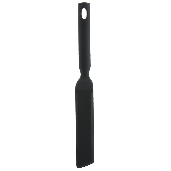 Лопатка блинная Brabantia. 365249365249 Лопатка блинная Brabantia. 365249365249Лопатка Brabantia изготовлена из термостойкого пластика черного цвета. Такая лопатка поможет вам без особого труда перевернуть блины. На ручке имеется небольшое отверстие, за которое лопатку можно подвесить в любом удобном для вас месте. Практичная и удобная лопатка Brabantia займет достойное место среди аксессуаров на вашей кухне. Характеристики: Материал: пластик. Длина лопатки: 30,5 см. Размер рабочей части: 3,5 см х 14,5 см. Артикул: 365249. Гарантия производителя: 5 лет.
