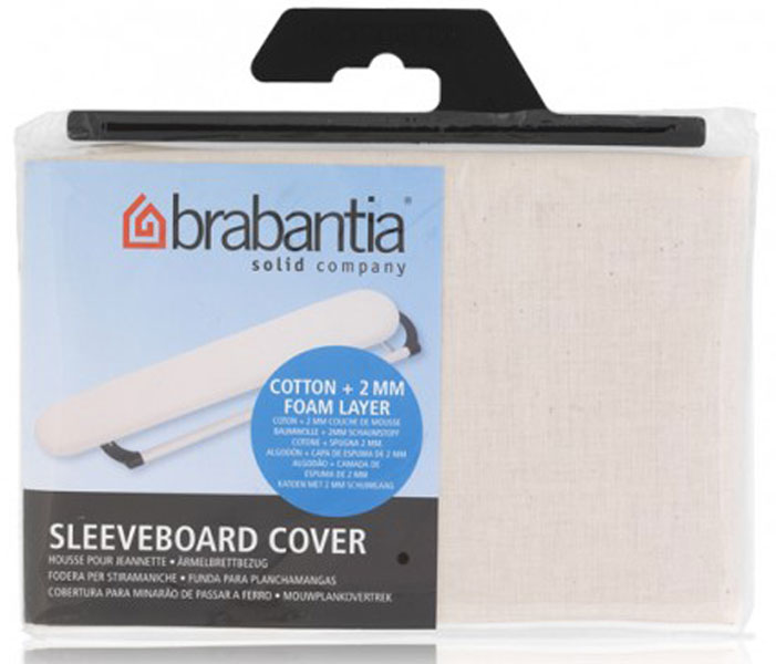 Чехол для гладильной доски Brabantia, для рукава, 66 х 20 х 0,4 см204364 Чехол для гладильной доски Brabantia, для рукава, 66 х 20 х 0,4 см204364Чехол Brabantia для гладильной доски для рукава подарит Вашей доске новую жизнь и создаст идеальную поверхность для глажения белья. Благодаря системе фиксации чехол легко крепится к гладильной доске, а поверхность всегда остается гладкой и натянутой. Характеристики: Материал: хлопок. Размер чехла: 66 см х 20 см х 0,4 см. Артикул: 204364. Гарантия производителя: 5 лет.