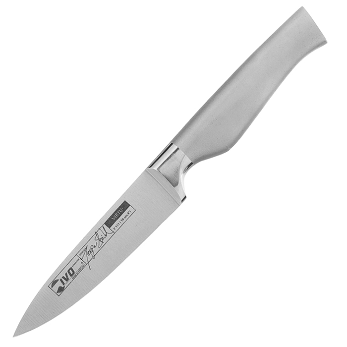 Нож для чистки Ivo, цвет: серебристый, длина лезвия 10 см. 30022.1030022.10 Нож для чистки Ivo, цвет: серебристый, длина лезвия 10 см. 30022.1030022.10Нож для чистки Ivo изготовлен из нержавеющей стали. Металлическая рукоятка с противоскользящим покрытием удобно лежит в руке, делает резку удобной и безопасной. Нож предназначен для нарезания и очистки продуктов. Практичный и функциональный нож Ivo займет достойное место среди аксессуаров на вашей кухне.