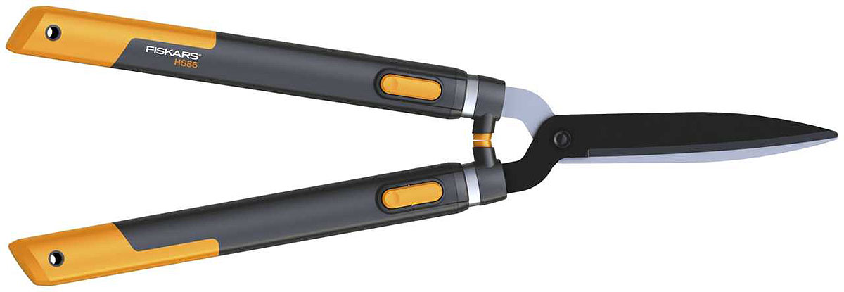 Ножницы телескопические Fiskars для живой изгороди, 68-93 см