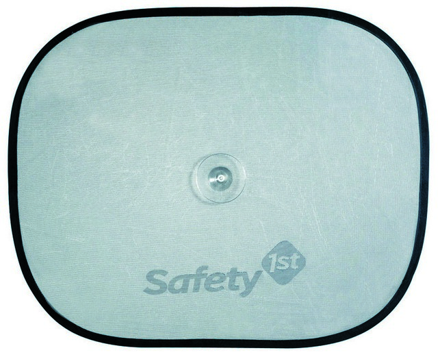 Шторка солнцезащитная Safety, 2 шт38044760 Шторка солнцезащитная Safety, 2 шт38044760Комплект из двух солнцезащитных шторок для автомобильных окон Safety предохраняет от прямых солнечных лучей. Шторка представляет собой сетчатое полотно, которое на присоске присоединяется к стеклу автомобиля.