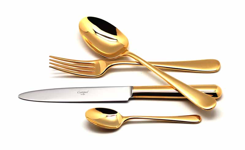 Набор столовых приборов Cutipol Atlantico Gold, 24 предмета9201 Набор столовых приборов Cutipol Atlantico Gold, 24 предмета92019201 ATLANTICO GOLD Набор 24 пр. Характеристики: Материал: сталь. Размер: 405*295*65мм. Артикул: 9201.