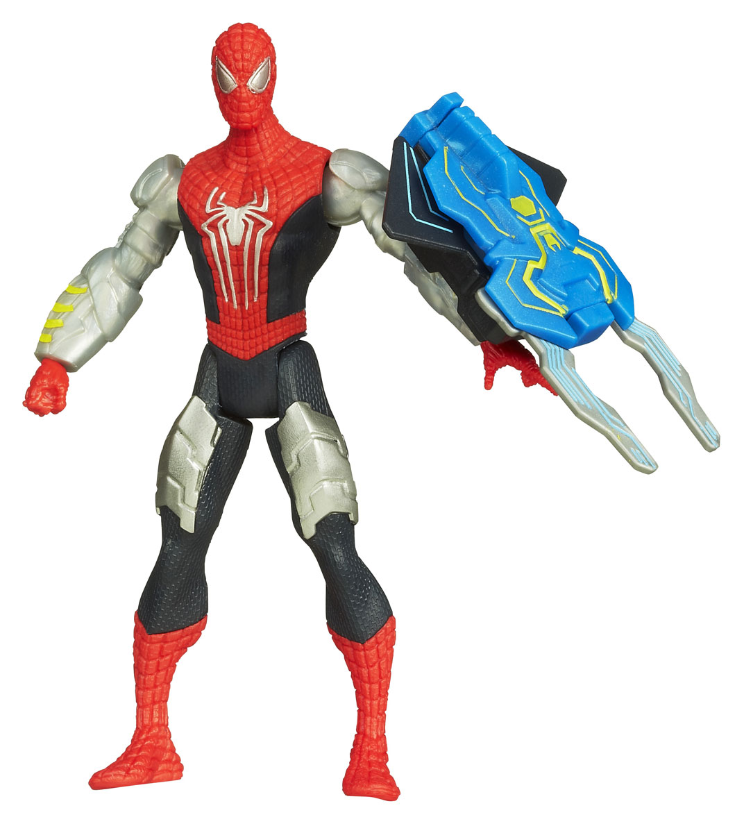 Spider-Man Фигурка Spider StrikeA5700E27_A5701 Spider-Man Фигурка Spider StrikeA5700E27_A5701Фигурка Spider-man Spider Strike станет прекрасным подарком для вашего ребенка. Она выполнена из прочного яркого пластика в виде знаменитого супергероя - Человека-паука. Голова, руки и ноги фигурки подвижны, что позволит придавать Человеку-пауку различные позы. В комплект также входит его грозное оружие со встроенным магнитом, раскладывающееся при прикосновении к руке фигурки. Ваш ребенок будет часами играть с этой фигуркой, придумывая различные истории с участием любимого героя. Человек-паук - супергерой, получивший суперсилу, увеличенную ловкость, паучье чутье, а также способность держаться на отвесных поверхностях и выпускать паутину из рук. Теперь он готов наказать злодеев, которые покушаются но покой его родного города! Характеристики: Высота фигурки: 10,5 см.