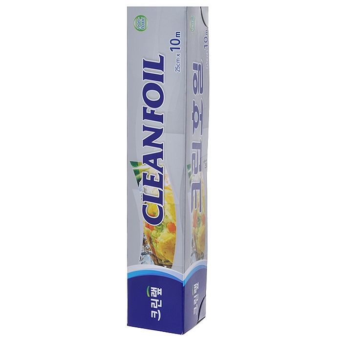 Фольга алюминиевая Clean Wrap Clean Aluminum Foil, 25 cм х 10 м52166 Фольга алюминиевая Clean Wrap Clean Aluminum Foil, 25 cм х 10 м52166Алюминиевая фольга Clean Wrap Clean Aluminum Foil изготовлена из безопасного материала. 99% чистота металла. Стойкость к нагреванию. Сохраняет полезные свойства, вкус и аромат продуктов. Очень удобна в использовании. Пилка позволяет отрезать нужное количество пленки. Способы использования: - для запекания (жарки, разогревания) рыбы, мяса, овощей, фруктов, - для упаковывания и хранения закусок, завтраков, остатков пищи, - для украшения, изготовления поделок, работы в саду. Не используйте в СВЧ-печах.
