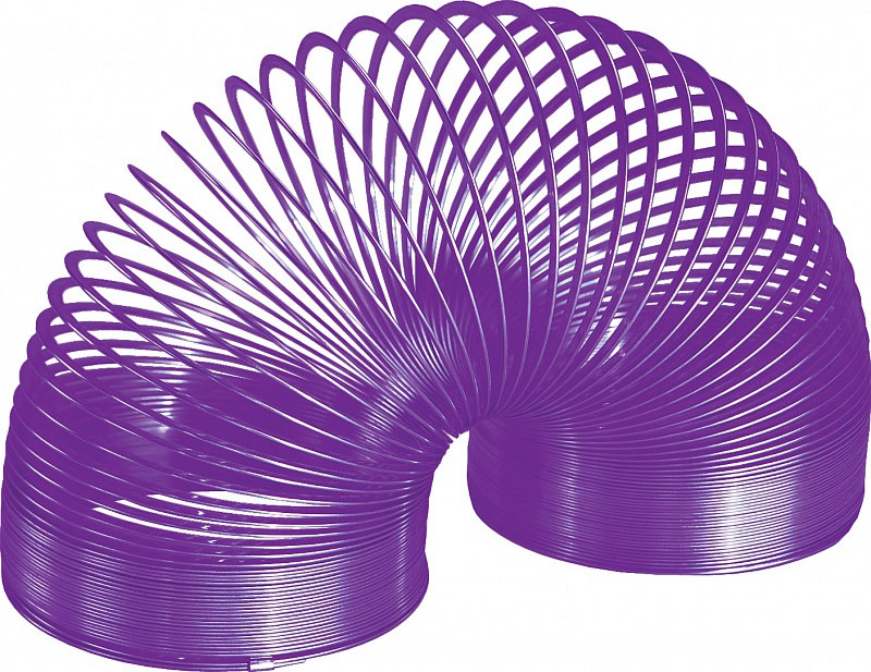 Игрушка-пружинка Slinky, металлическая, цвет: фиолетовыйСЛ8-111/purple Игрушка-пружинка Slinky, металлическая, цвет: фиолетовыйСЛ8-111/purpleИгрушка-пружинка Slinky - это deluxe-версия оригинальной пружинки Slinky из металла, окрашенная на заводе Slinky в США специальным цветным лаком с использованием самого современного оборудования и лучших материалов. Цветная пружинка из металла - это не просто игрушка, это вершина современного модельного ряда Slinky. Особый широкий профиль витков пружинки обеспечивает мягкое и плавное перекатывание, а так же исключает вероятность случайного запутывания. Как и классическую металлическую Слинки, эту пружинку можно запускать по лестнице или перекатывать из одной руки в другую. Порадуйте своего ребенка таким замечательным подарком!