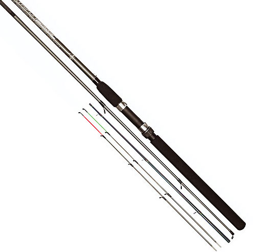 Удилище фидерное Salmo Taifun Feeder, 3,6 м, 90 г3134-360 Удилище фидерное Salmo Taifun Feeder, 3,6 м, 90 г3134-360Надежный, среднего строя, трехколенный фидер с тремя сменными вершинками-сигнализаторами разной жесткости. Бланк, изготовленный из облегченного стекловолокна, имеет крепление колен по типу In Steek, укомплектован кольцами с керамическими вставками, удобной неопреновой рукояткой и надежным винтовым катушкодержателем. Рекомендуется для широкого круга рыболовов. Особенности: Материал бланка удилища: стекловолокно Строй бланка: средний Вершинки удилища: сменные, разной чувствительности (2 шт.); с сигнальной раскраской Кольца пропускные с керамическими вставками Рукоятка неопреновая Катушкодержатель винтового типа.