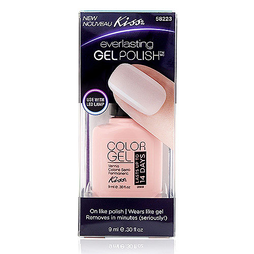 Kiss - Everlasting Gel Polish,  ?GP01,  , 9  - Kiss08-1277- Kiss Everlasting Gel Polish -      .      .   LED  60 .   20   .