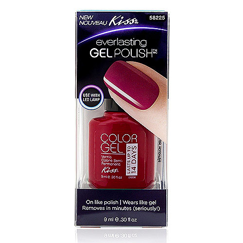 Kiss Гель-лак Everlasting Gel Polish, тон №GP03, красный амарилис, 9 мл08-1279 Kiss Гель-лак Everlasting Gel Polish, тон №GP03, красный амарилис, 9 мл08-1279Гель-лак Kiss Everlasting Gel Polish - профессиональное средство для создания гелевого маникюра. Цветное покрытие хорошо и ровно наносится. Полимеризуется в LED лампе 60 секунд. Коллекция представлена 20 эффектными модными оттенками.