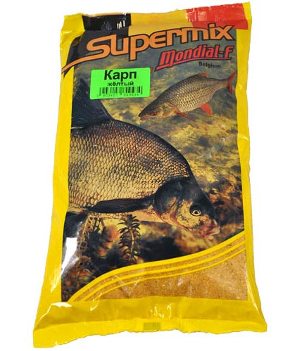 Прикормка Mondial-F Supermix: Карп желтый, 1 кг49744 Прикормка Mondial-F Supermix: Карп желтый, 1 кг49744Прикормка Mondial-F Supermix: Карп желтый предназначена для ловли пресноводных рыб. Состоит из натуральных компонентов. Прикормки отличает оригинальная рецептура, обеспечивающая высокую эффективность при очень привлекательной цене, именно поэтому они столь популярны в Европе. Ассортимент представлен тремя сериями, включающими в себя как универсальные, так и специализированные прикормки. Состав: печенья, бисквиты, зерна, минералы, натуральные ароматы.