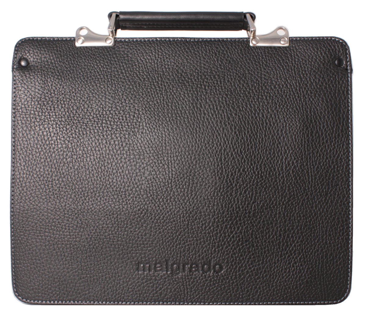 Сумка мужская Malgrado, цвет: черный. BR11-479С2032BR11-479С2032 black Сумка мужская Malgrado, цвет: черный. BR11-479С2032BR11-479С2032 blackОригинальная мужская сумка Malgrado из натуральной кожи черного цвета. Внутри одно отделение, которое закрывается клапаном на скрытые магниты и кармашек для мелочей на кнопке. Под клапаном расположен вшитый кармашек на молнии, в нем расположено два кармашка, один для мелочей, другой для телефона и два фиксатора для пишущих принадлежностей. Сумка оснащена удобной ручкой и съемным плечевым текстильным ремнем. Характеристики: Материал: натуральная кожа, текстиль, металл. Размер сумки: 37 см х 29 см х 2 см. Высота ручки: 2 см. Длина плечевого ремня: 60-120 см. Цвет: черный.