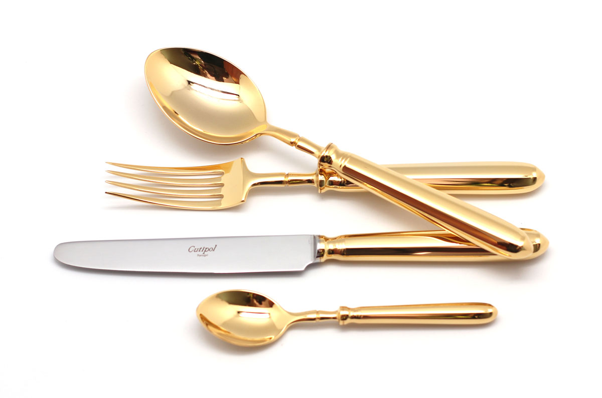 Набор столовых приборов Cutipol Mithos Gold, 72 предмета9151-72 Набор столовых приборов Cutipol Mithos Gold, 72 предмета9151-729151-72 MITHOS GOLD Набор 72 пр.