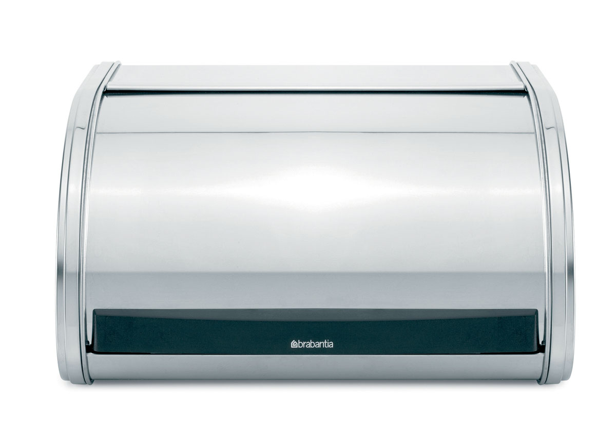 Хлебница Brabantia, 34,5 см х 27,5 см х 18 см. 339585339585 Хлебница Brabantia, 34,5 см х 27,5 см х 18 см. 339585339585Хлебница Brabantia изготовлена из высококачественной нержавеющей стали. Изделие оснащено откидной крышкой с зеркальной полировкой и пластиковой вставкой. Хлебница предназначена для хранения хлеба, чипсов, кексов и других хлебобулочных изделий. В ней продукты долго сохраняют привлекательный внешний вид, остаются свежими и хрустящими. Крышка плавно открывается и герметично закрывается. Вместительность, функциональность и стильный дизайн позволят хлебнице стать не только незаменимым аксессуаром на кухне, но и предметом украшения интерьера. В ней хлеб всегда останется свежим и вкусным.