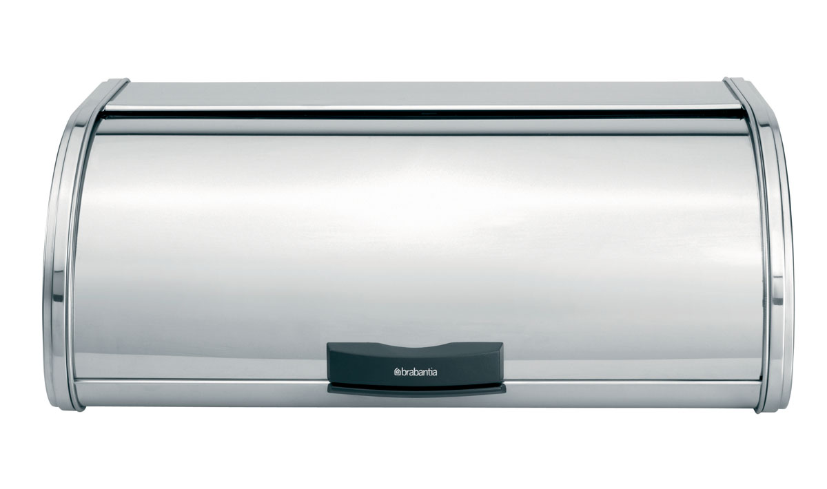 Хлебница Brabantia, 46,5 х 27,5 х 18 см 397103397103 Хлебница Brabantia, 46,5 х 27,5 х 18 см 397103397103Хлебница Brabantia изготовлена из высококачественной нержавеющей стали. Изделие оснащено откидной крышкой с зеркальной полировкой и пластиковой вставкой. Хлебница предназначена для хранения хлеба, чипсов, кексов и других хлебобулочных изделий. В ней продукты долго сохраняют привлекательный внешний вид, остаются свежими и хрустящими. Крышка плавно открывается и герметично закрывается. Вместительность, функциональность и стильный дизайн позволят хлебнице стать не только незаменимым аксессуаром на кухне, но и предметом украшения интерьера. В ней хлеб всегда останется свежим и вкусным.