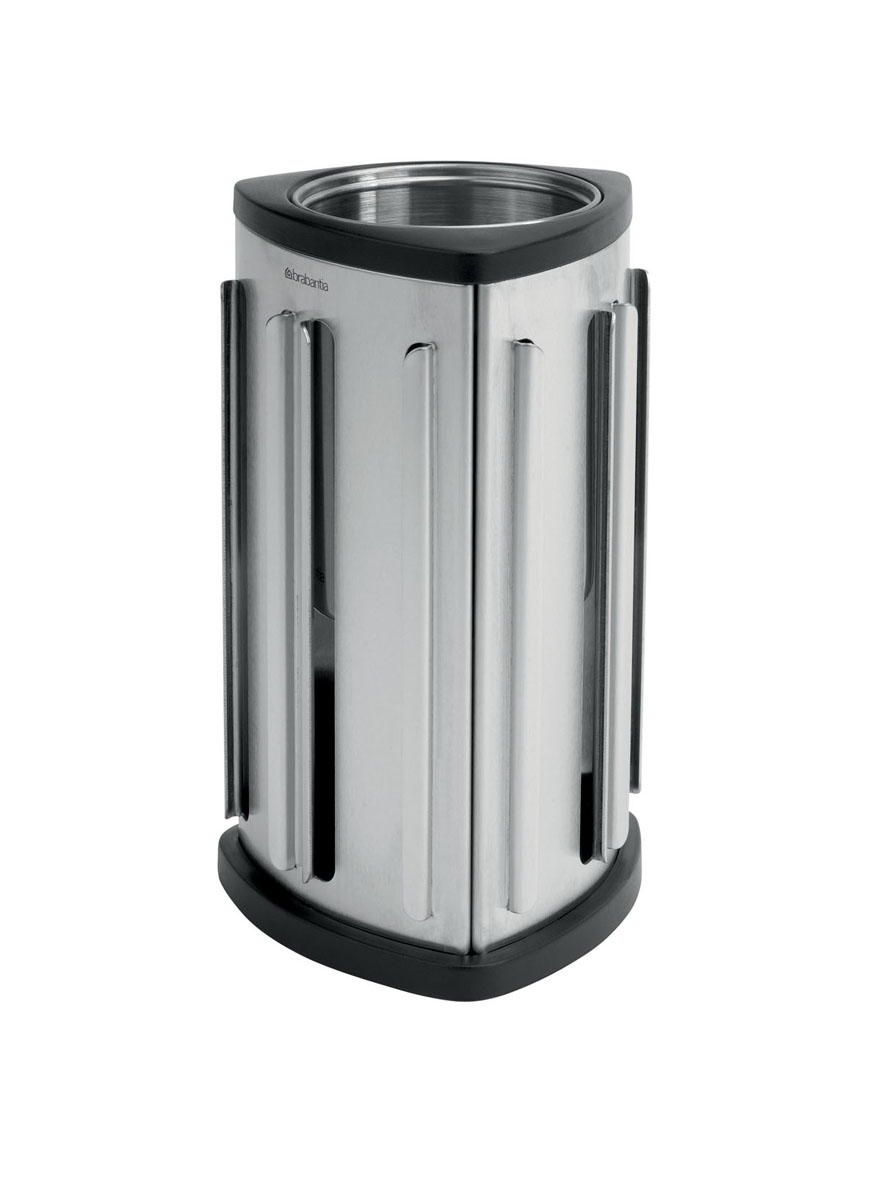 Стенд для капсул Brabantia Nespresso, настольный418709 Стенд для капсул Brabantia Nespresso, настольный418709Стенд для капсул Brabantia Nespresso изготовлен из высококачественных коррозионностойких материалов - нержавеющей стали с матовой полировкой и пластика. Контейнер предназначен для хранения капсул Nespresso (вмещает до 30 штук). Капсулы легко вставляются и извлекаются из контейнера. Пустое пространство в центре можно использовать для ложек, кусочков сахара или кофе, а также в качестве контейнера для мелкого мусора. Стенд для капсул - идеальное решение для хранения кофейных капсул Nespresso! Капсулы в комплект не входят. Можно мыть в посудомоечной машине. Размер стенда (ДхШхВ): 11 см х 11 см х 20 см. Диаметр отверстия (по верхнему краю): 7,5 см.