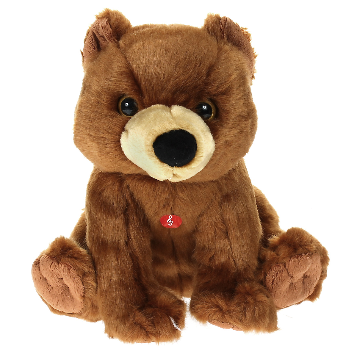 Мягкая озвученная игрушка Wiki Zoo Медведь, 23 см7579 Мягкая озвученная игрушка Wiki Zoo Медведь, 23 см7579Мягкая озвученная игрушка Wiki Zoo Медведь вызовет улыбку у каждого, кто ее увидит. Она выполнена из приятного на ощупь текстильного материала коричневого цвета в виде симпатичного мишки. Если нажать ему на грудь, он расскажет ребенку интересные факты о своей среде обитания, любимой еде, образе жизни и многом другом. В комплект также входит буклет с познавательными фактами о медведях. Игрушка подарит своему обладателю хорошее настроение и позволит познакомиться с животным в игровой форме. С мягкой игрушкой WikiZoo ребенок действительно познает мир, играя!