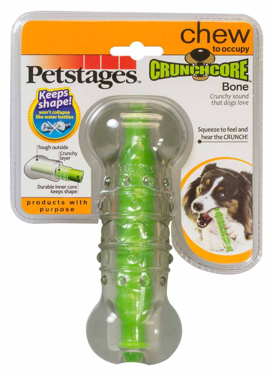 Игрушка для собак Petstages Хрустящая косточка, длина 16 см. 266YEX266YEX Игрушка для собак Petstages Хрустящая косточка, длина 16 см. 266YEX266YEXИгрушка для собак Petstages Хрустящая косточка предназначена для собак крупных пород. Выполнена из прочной и гибкой синтетической резины. Внутри игрушки имеется сердечник, выполненный из резины и пластика. Пластик издает хрустящий звук в процессе игры, что привлекает собак. Характеристики: Материал: синтетическая резина, пластик. Длина игрушки: 16 см.