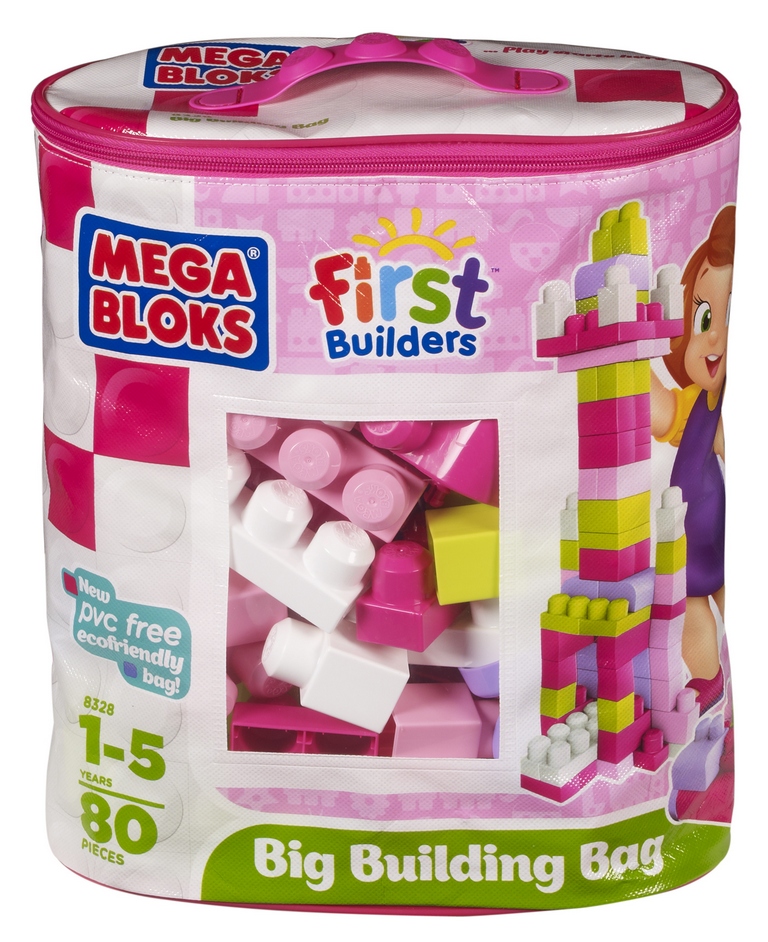 Конструктор Mega Bloks Maxi, 80 элементов. 0832808328/ast08326(08327,08238) Конструктор Mega Bloks Maxi, 80 элементов. 0832808328/ast08326(08327,08238)Сумка с конструктором Maxi Эко - это конструктор серии First Builder предназначенный для самых маленьких малышей. Все детали очень крупные, поэтому они не смогут навредить малышу, а играть с ними очень удобно. Внутри вы найдете 80 крупных деталей, из которых можно все что угодно. Сама сумка изготовлена из экологически чистых материалов, приобретая этот конструктор, Вы помогаете сберечь окружающую природу.