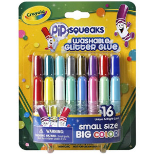 Набор мини-тюбиков с блестящим клеем Crayola, 16 шт69-4200 Набор мини-тюбиков с блестящим клеем Crayola, 16 шт69-4200Набор мини-тюбиков с блестящим клеем Crayola. Ваш ребенок сможет проявить свою фантазию и добавить немного сияния и блесток в свои работы. Характеристики: Комплектация: 16 шт.