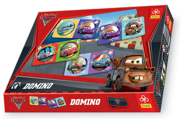 Домино Тачки 200658T Домино Тачки 200658TВ домино любят играть не только взрослые, но и дети. Особенно, если его костяшки выглядят яркими и красочными. С помощью игры Домино Тачки 2 с изображениями героев любимого мультфильма малыши будут тренировать логическое мышление, выстраивая ряды из пластинок, соединяющихся по одинаковым картинкам. Пластинки домино изготовлены из бумаги с плотным покрытием и декорированы органическими красками. В комплект входит: 28 костяшек и инструкцию к игре. Характеристики: Размер костяшки: 9 см x 4,5 см. Количество игроков: 2-6 человек.